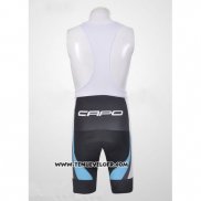 2011 Maillot Ciclismo Capo Noir et Blanc 4 Manches Courtes et Cuissard